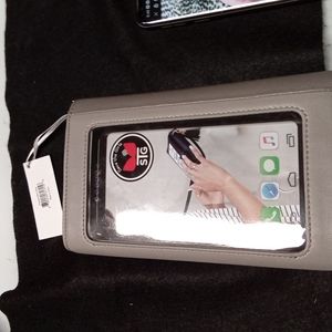 Save the Girls Touchscreen Crossbody cellphone wallet case